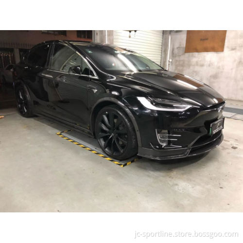 Carbon Fiber Car Side Skirts for Tesla Model X 75D/90D/P90D/100D/P100D (2016-2018)